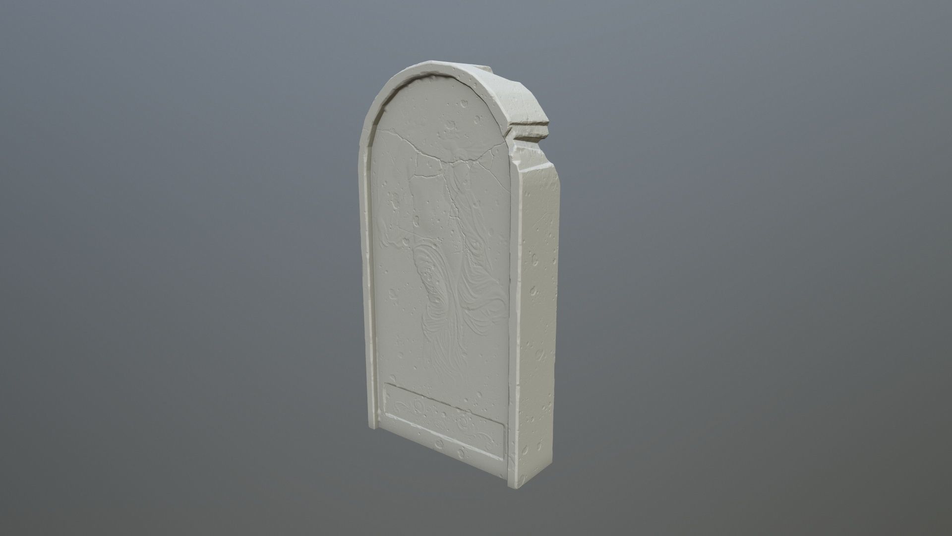 tombstone 16 3D print model_2