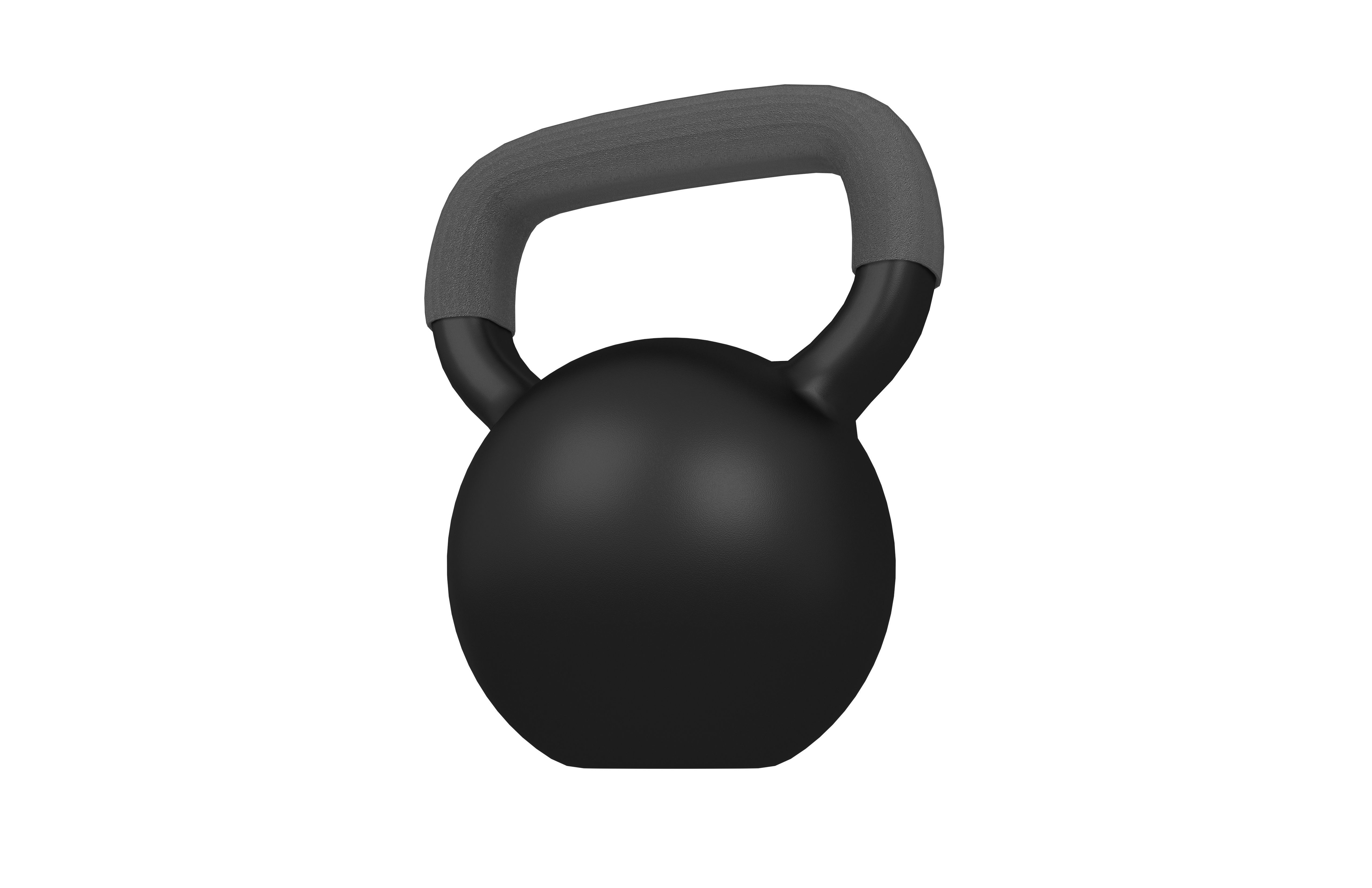 Gym Kettlebell v2 001 Low-poly 3D model_2