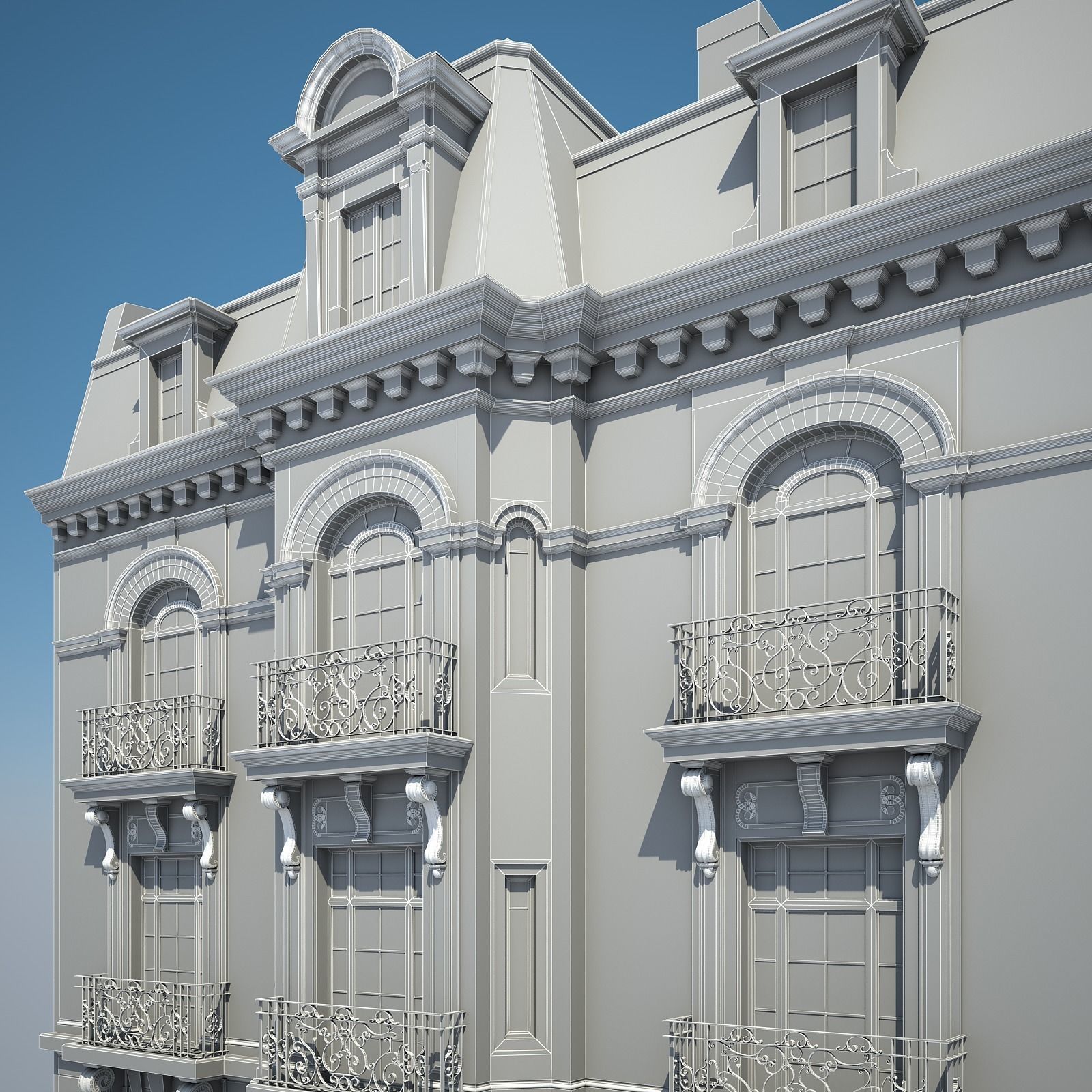 City Building 02 3D model_14