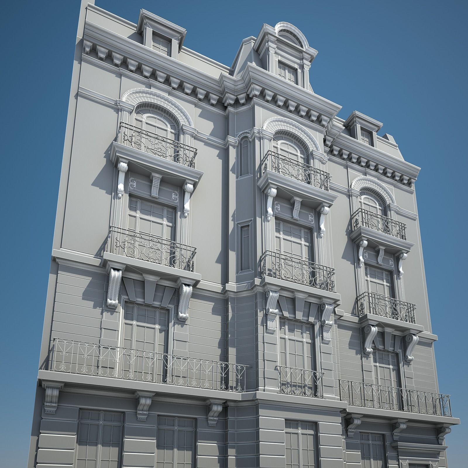 City Building 02 3D model_11