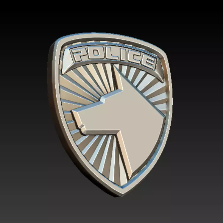 Dekaranger Power Rangers SPD badges 3D print model