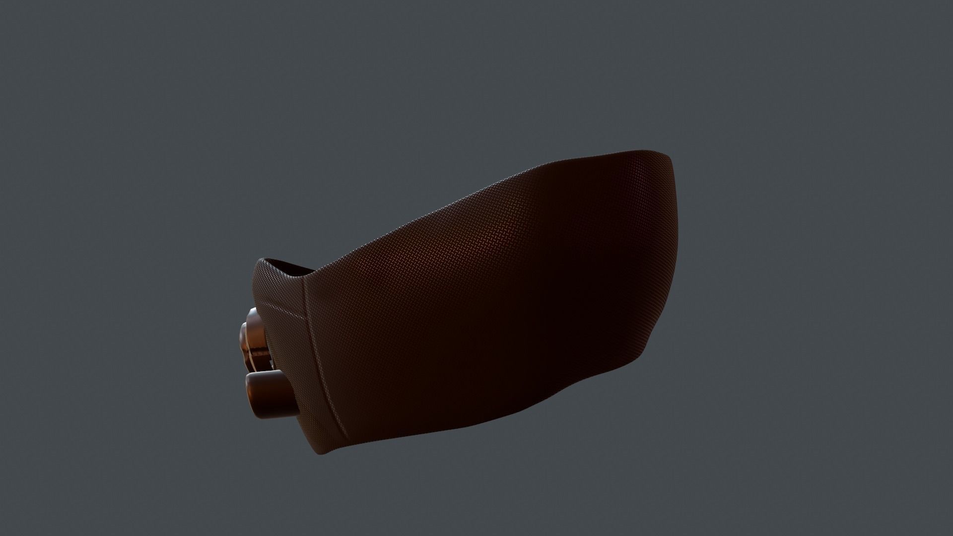 Gas mask helmet 3d model scifi Low-poly Low-poly 3D model_3