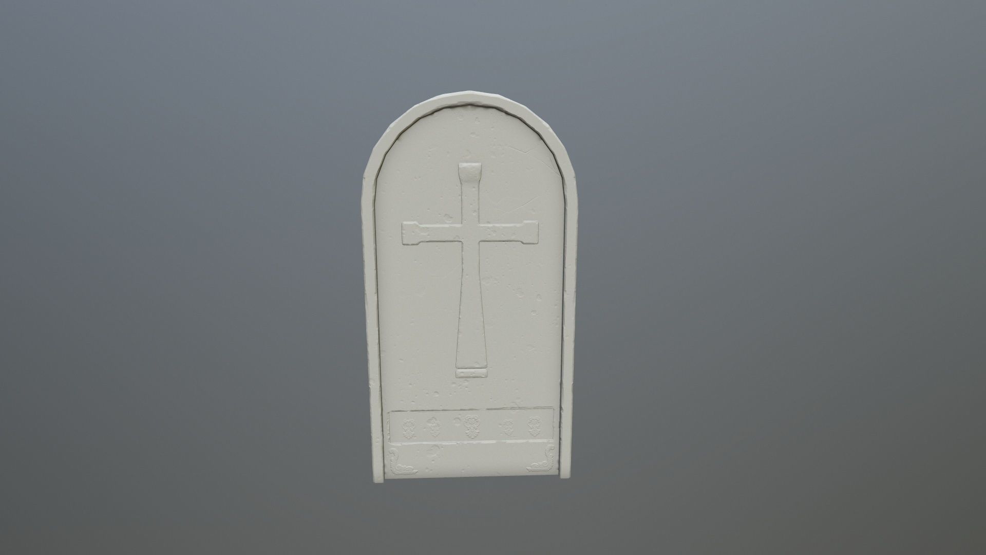 tombstone 14 3D print model_4