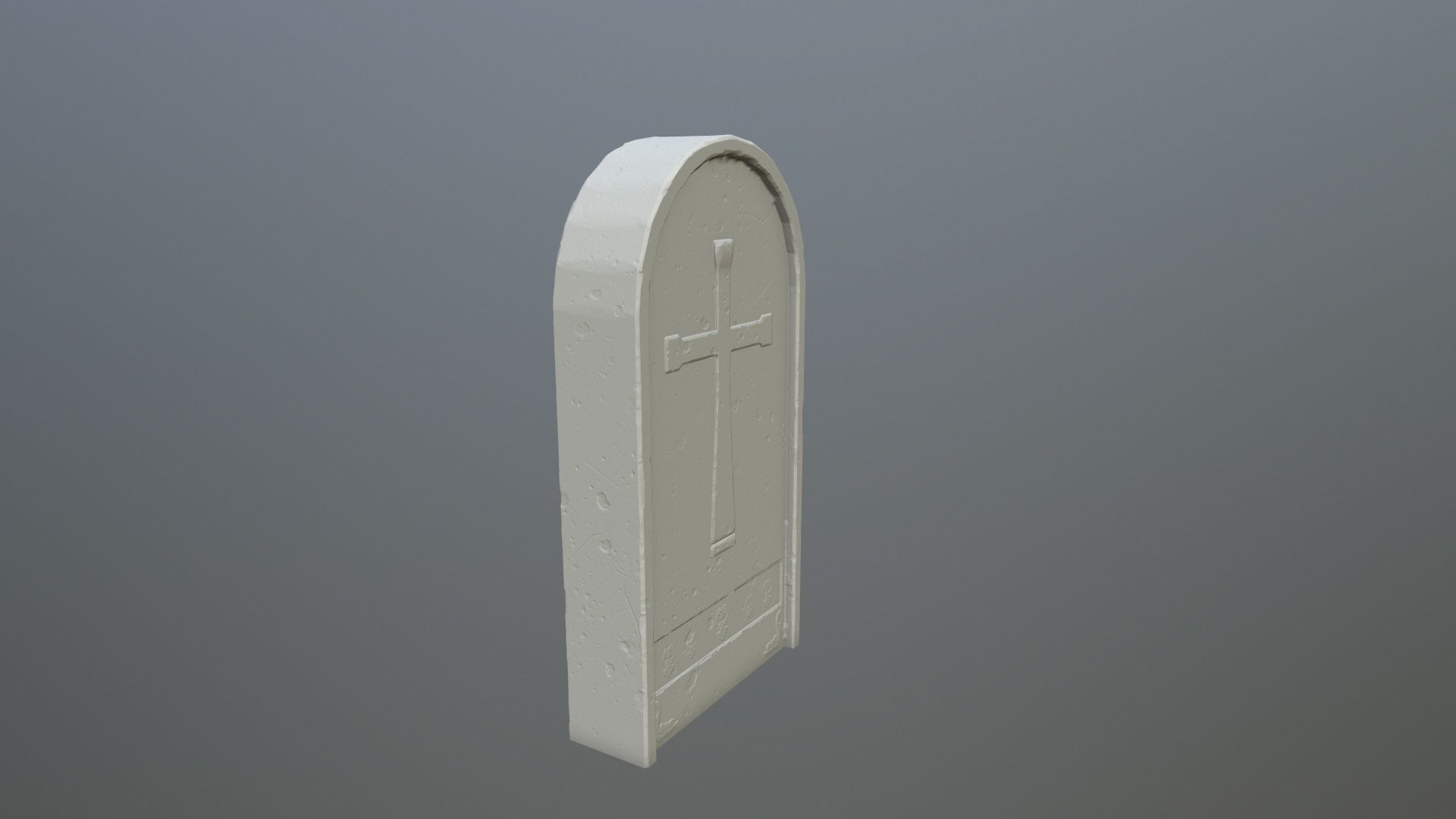 tombstone 14 3D print model_5