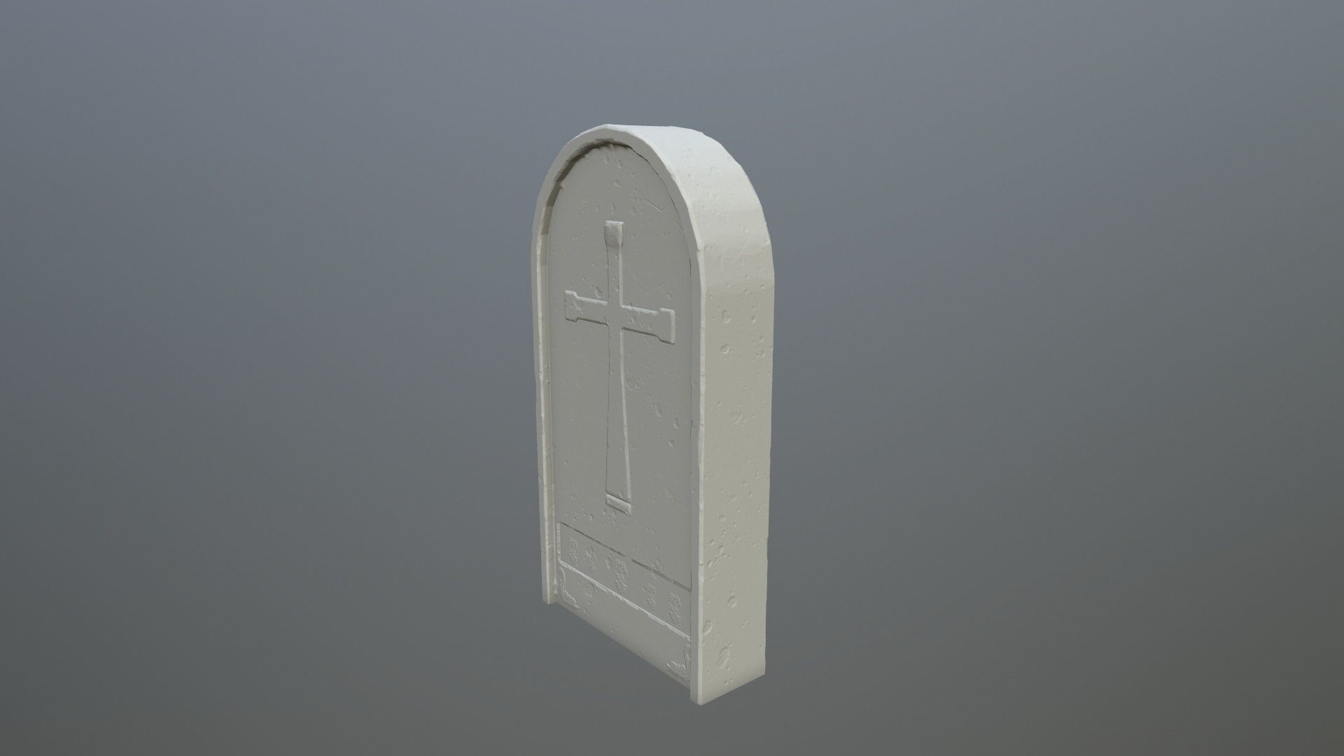 tombstone 14 3D print model_3