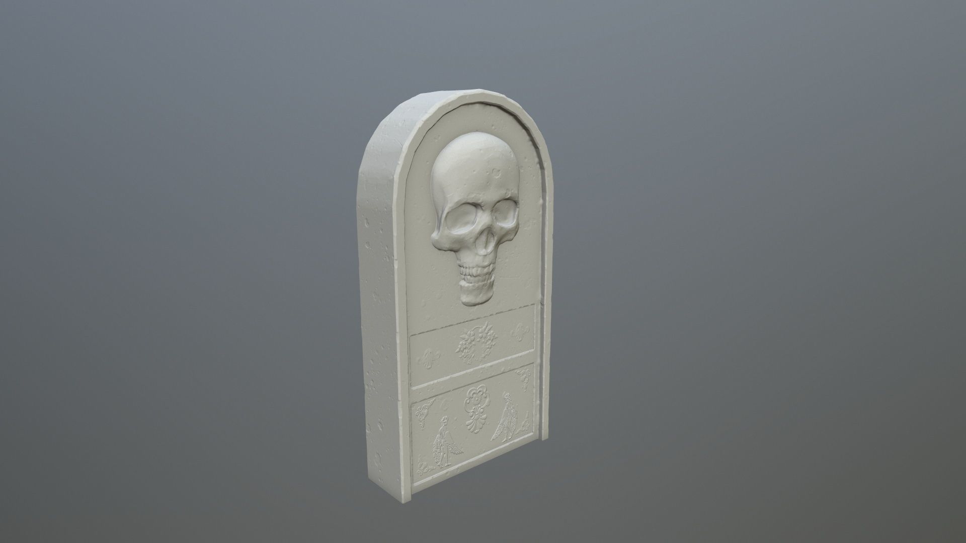 tombstone 14 3D print model_1