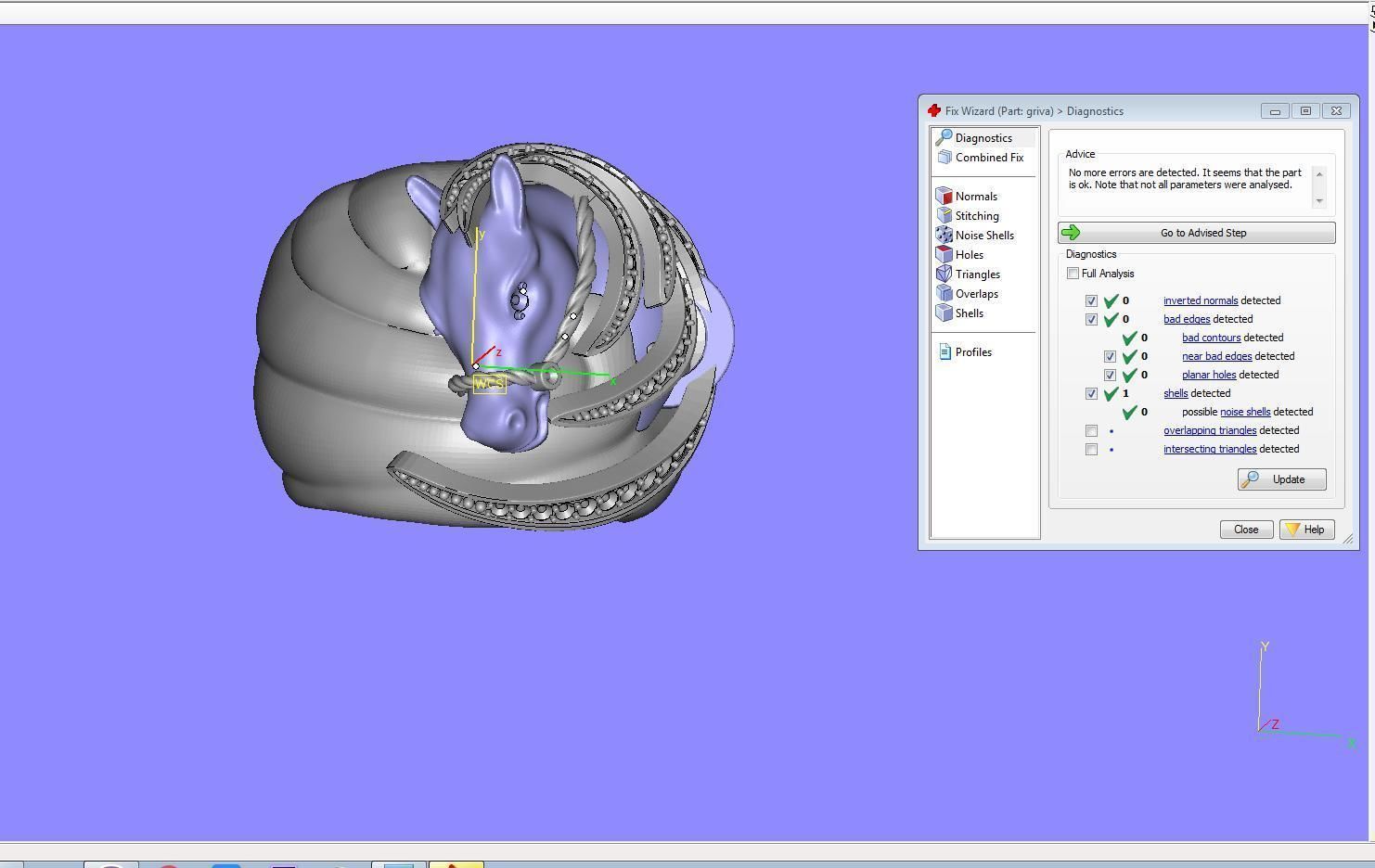 Ring horse collektion 3D print model_8