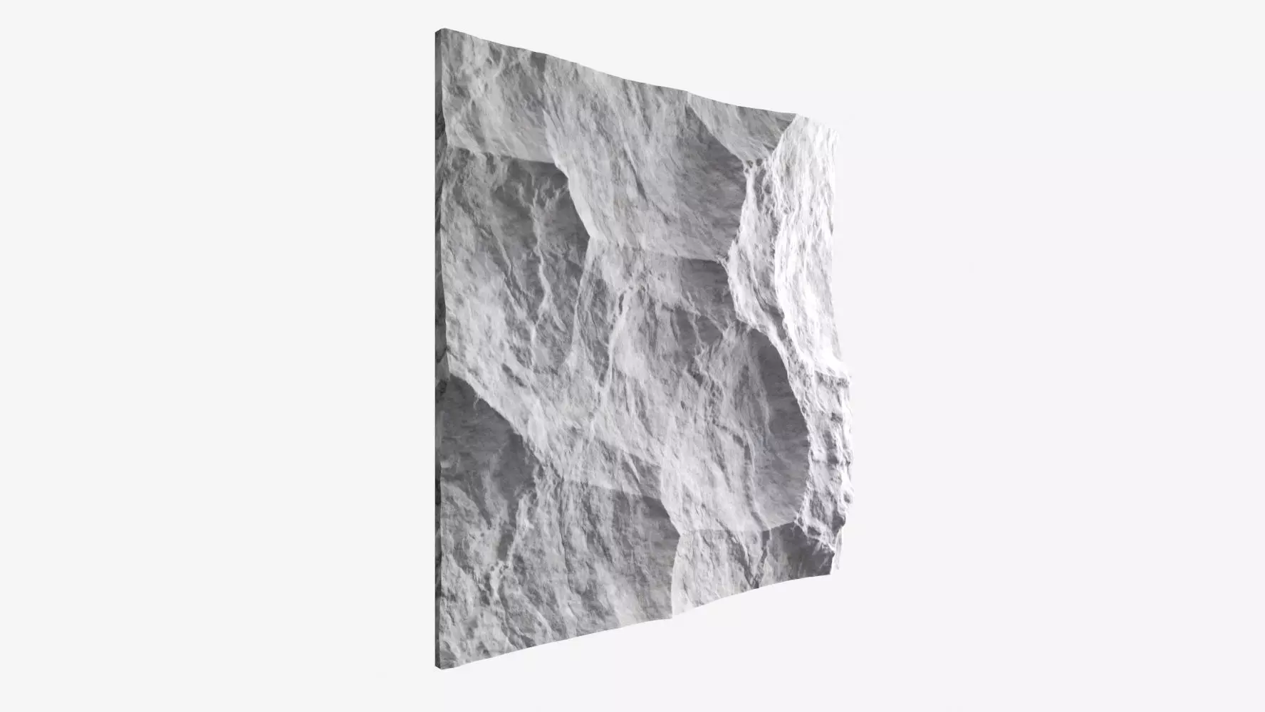 37-RockPanel rock wall art 3D model