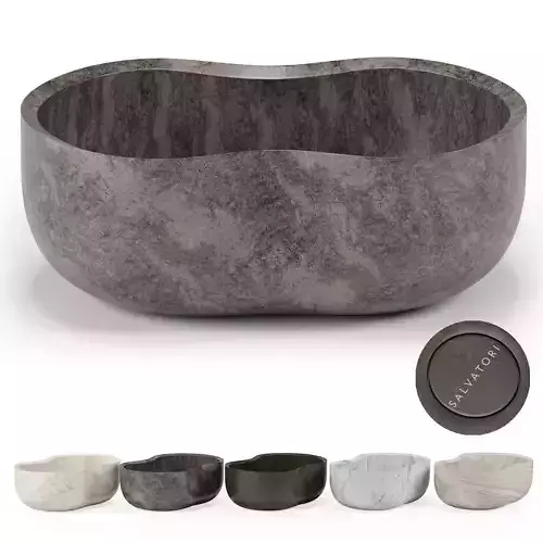 ANIMA  Countertop washbasin by salvatori 3D model