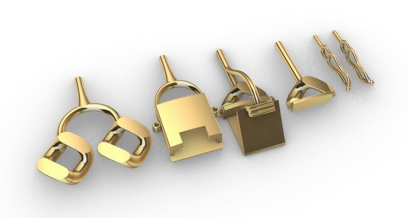 13 MM MIAMI CUBAN LINK CHAIN BRACELET OR NECKLACE 3D print model_11