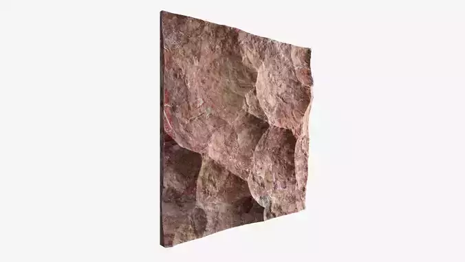 58-RockPanel rock texture 3D model