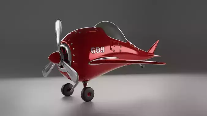 Code 689 Dolphin Cartoon Plane
