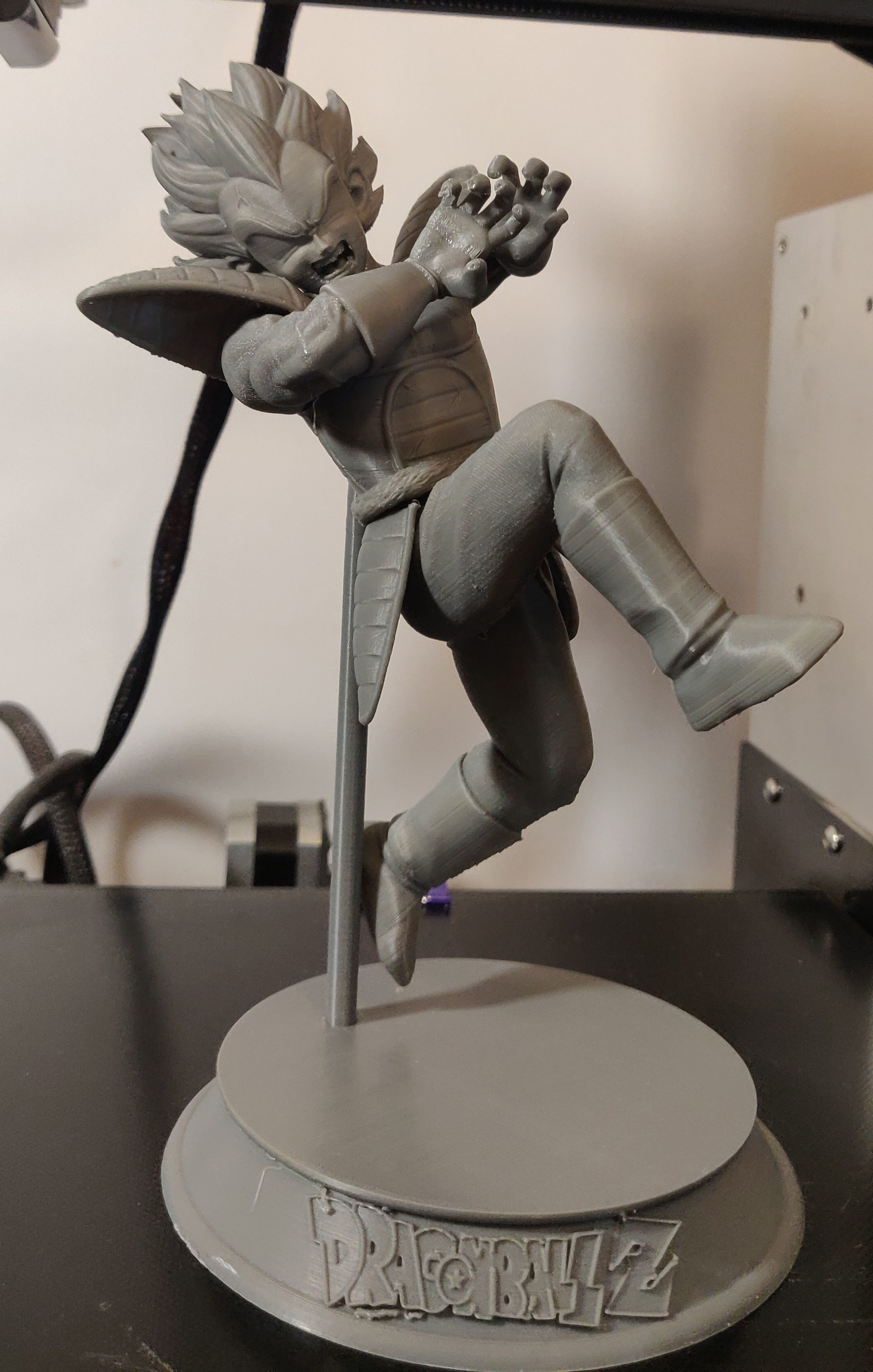 Vegeta Galick Gun statue 3D print model_9