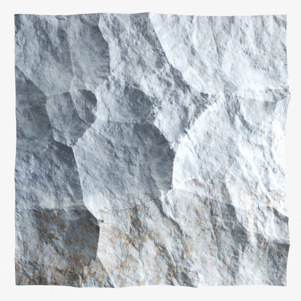 62-RockPanel piece of rock 3D model_1