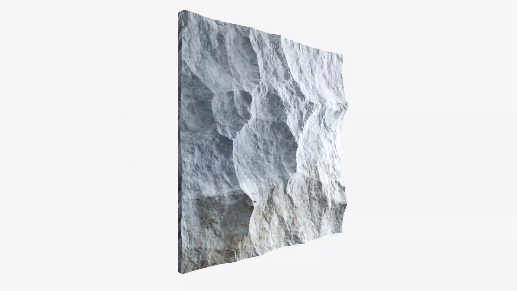 62-RockPanel piece of rock 3D model_0