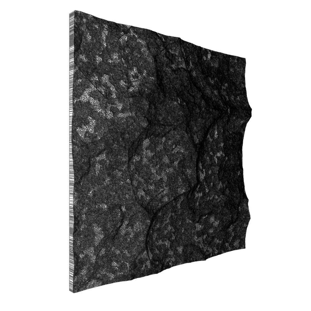 62-RockPanel piece of rock 3D model_2
