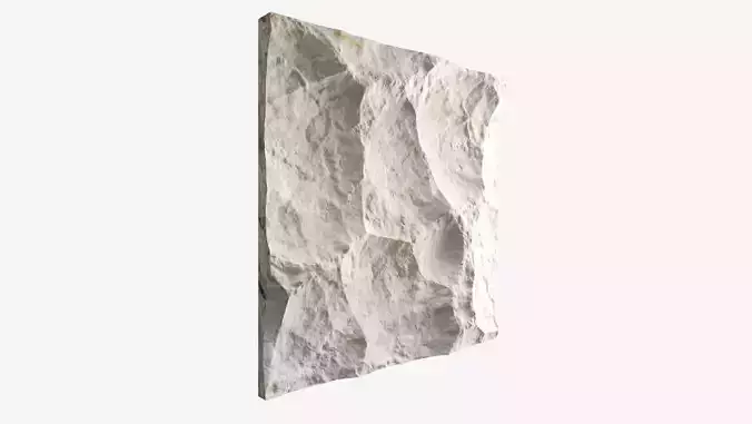 80-RockPanel piece of stone on wall