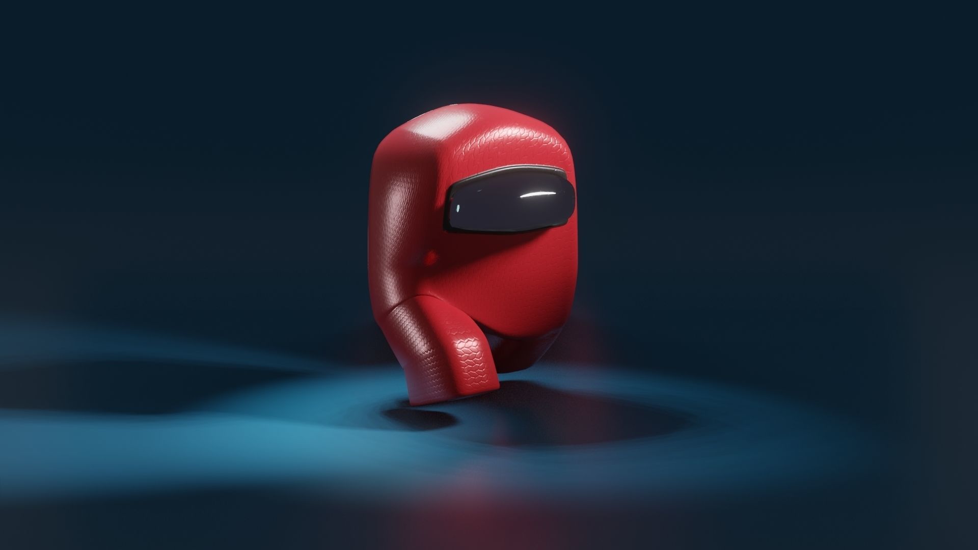 Among Us Rigged 3D model_3