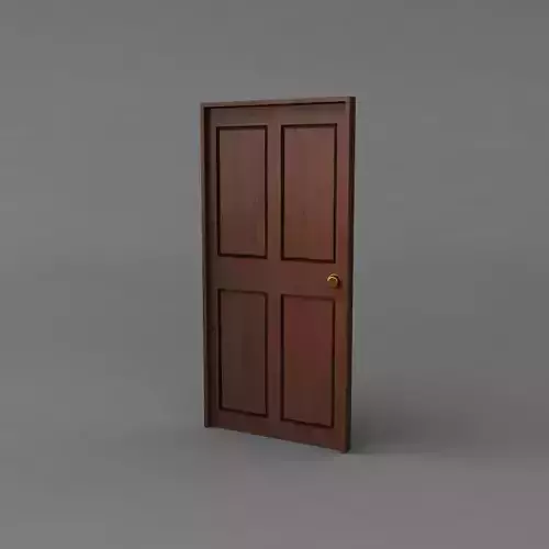 Simple Classic Door 3D model