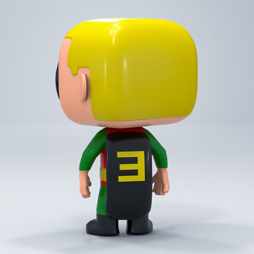 Funko POP Eminem 3D model_5