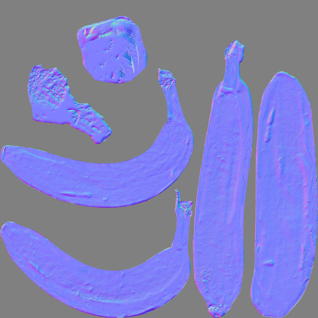 Fruits and Vegetables Pack Low-poly 3D model_6