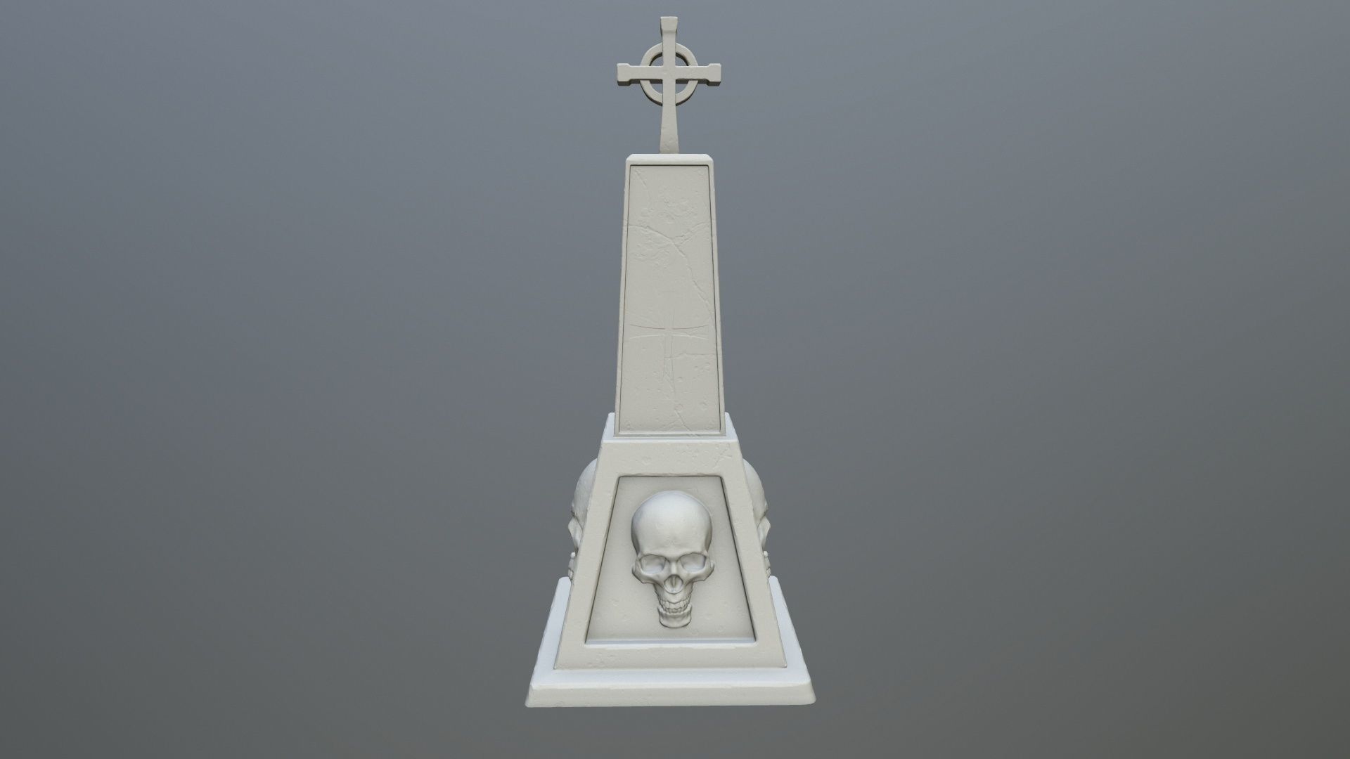 tombstone  12 3D print model_1