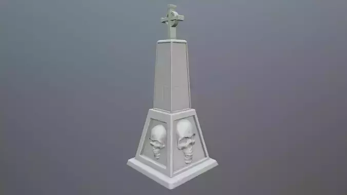 tombstone  12 3D print model