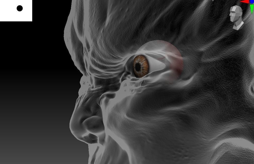 Scifi - Human character 2 Low-poly 3D model_10