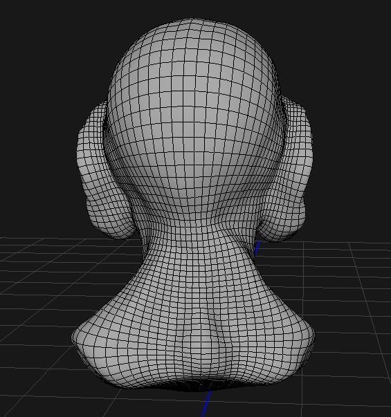 Scifi - Human character 2 Low-poly 3D model_7