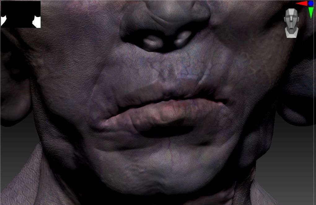 Scifi - Human character 2 Low-poly 3D model_17