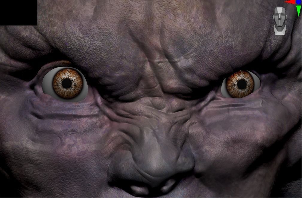 Scifi - Human character 2 Low-poly 3D model_18