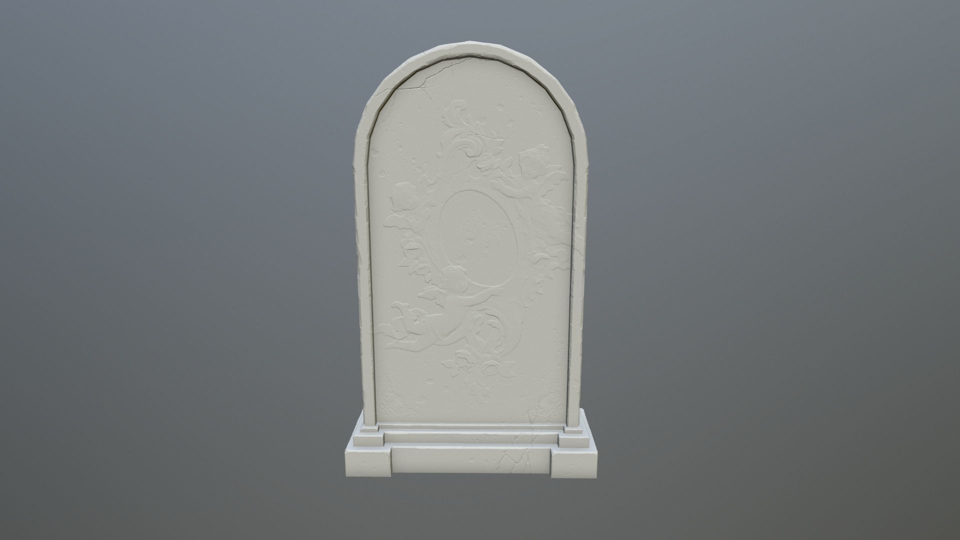 tombstone  11 3D print model_5