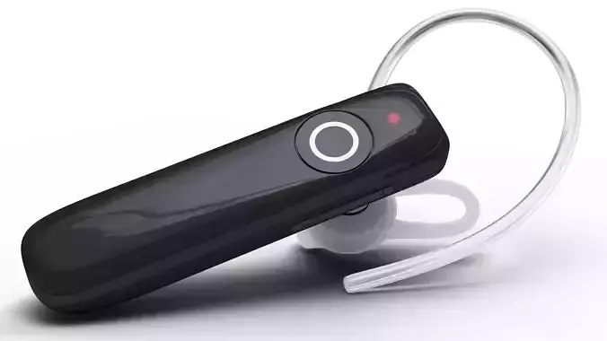 Bluetooth headset 3D model