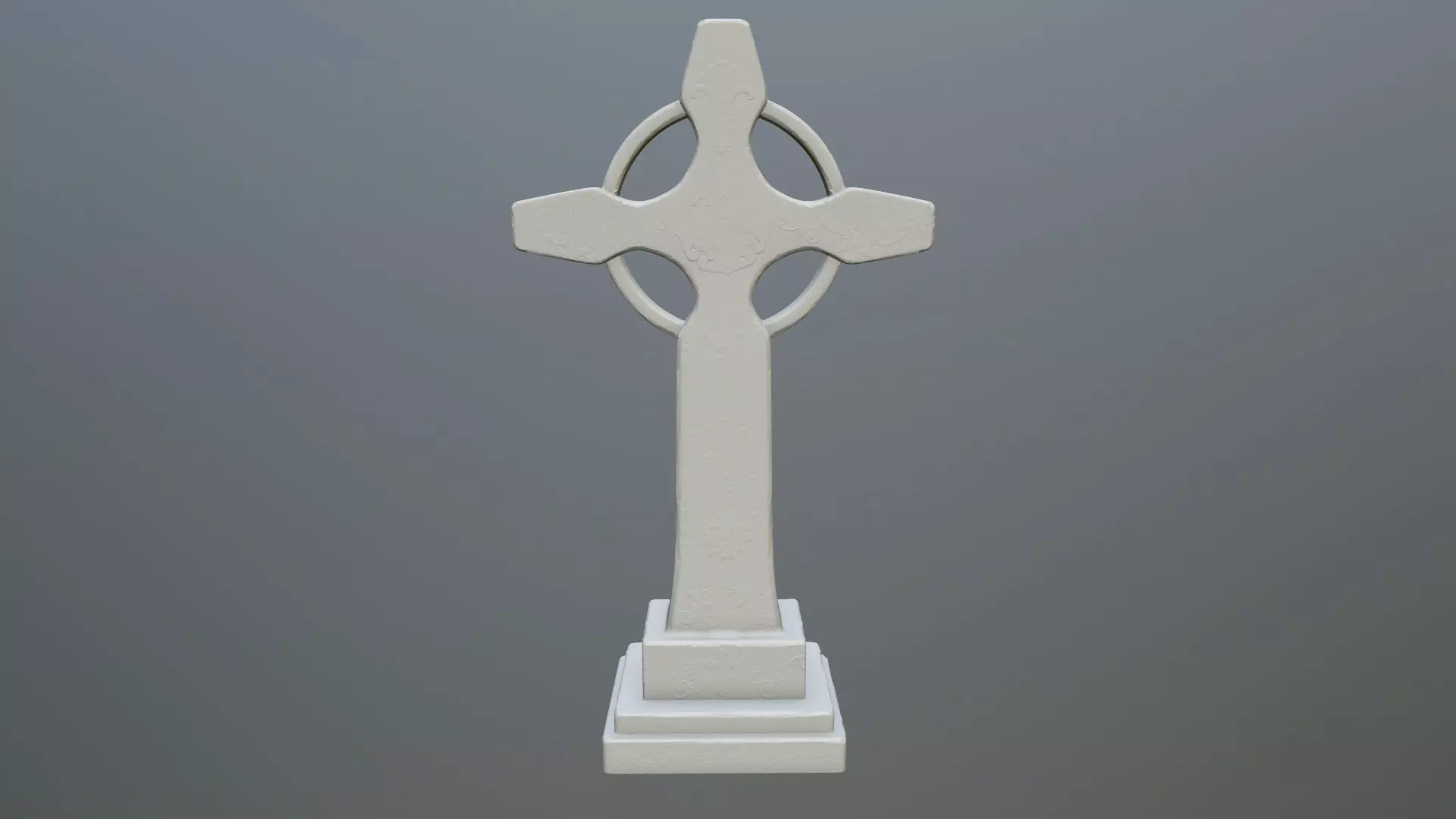 tombstone 7 celtic cross 3D print model