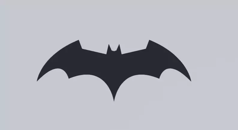 Batman Logo Free 3D print model_0