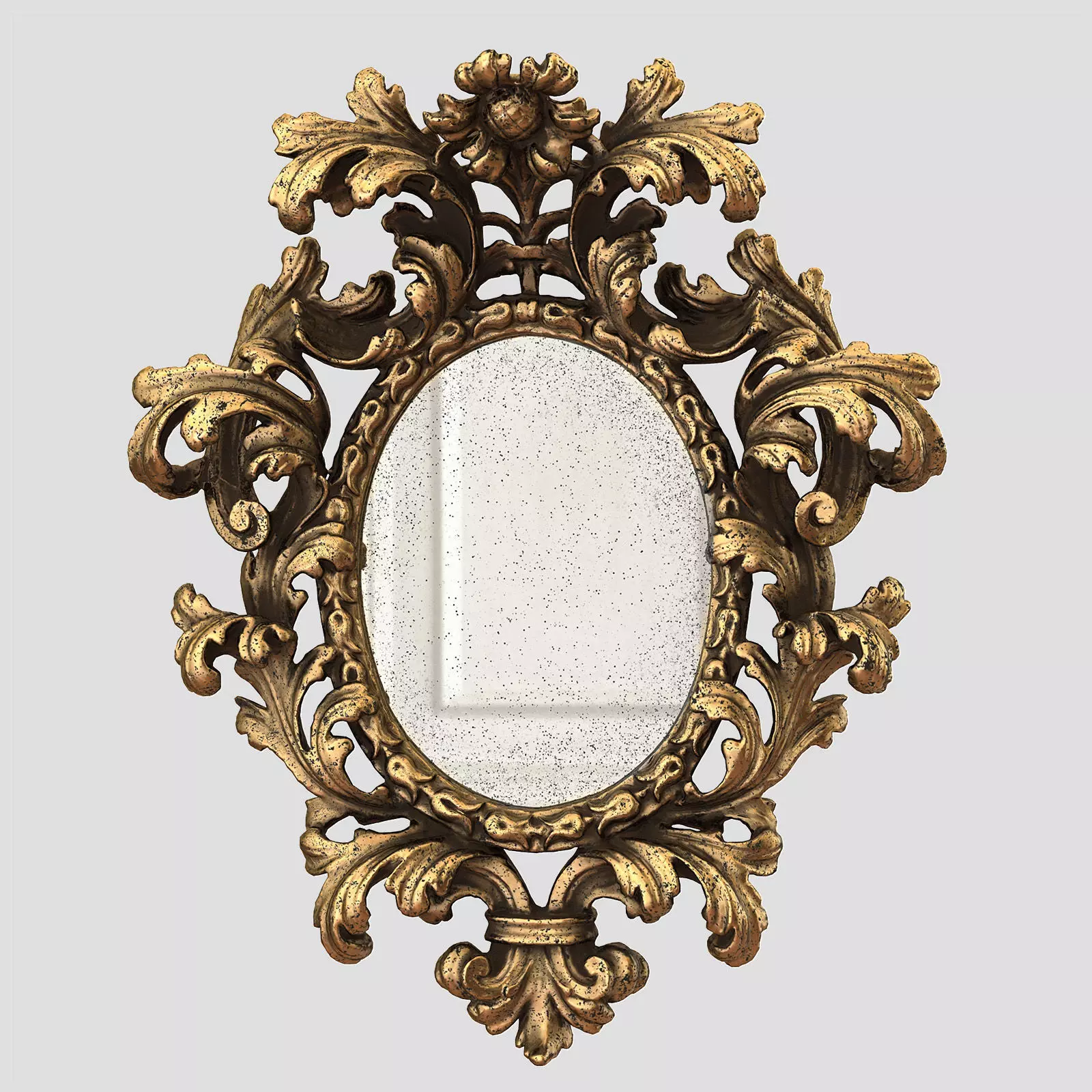 Roberto Giovannini Mirror 1152 Lowpoly Low-poly 3D model