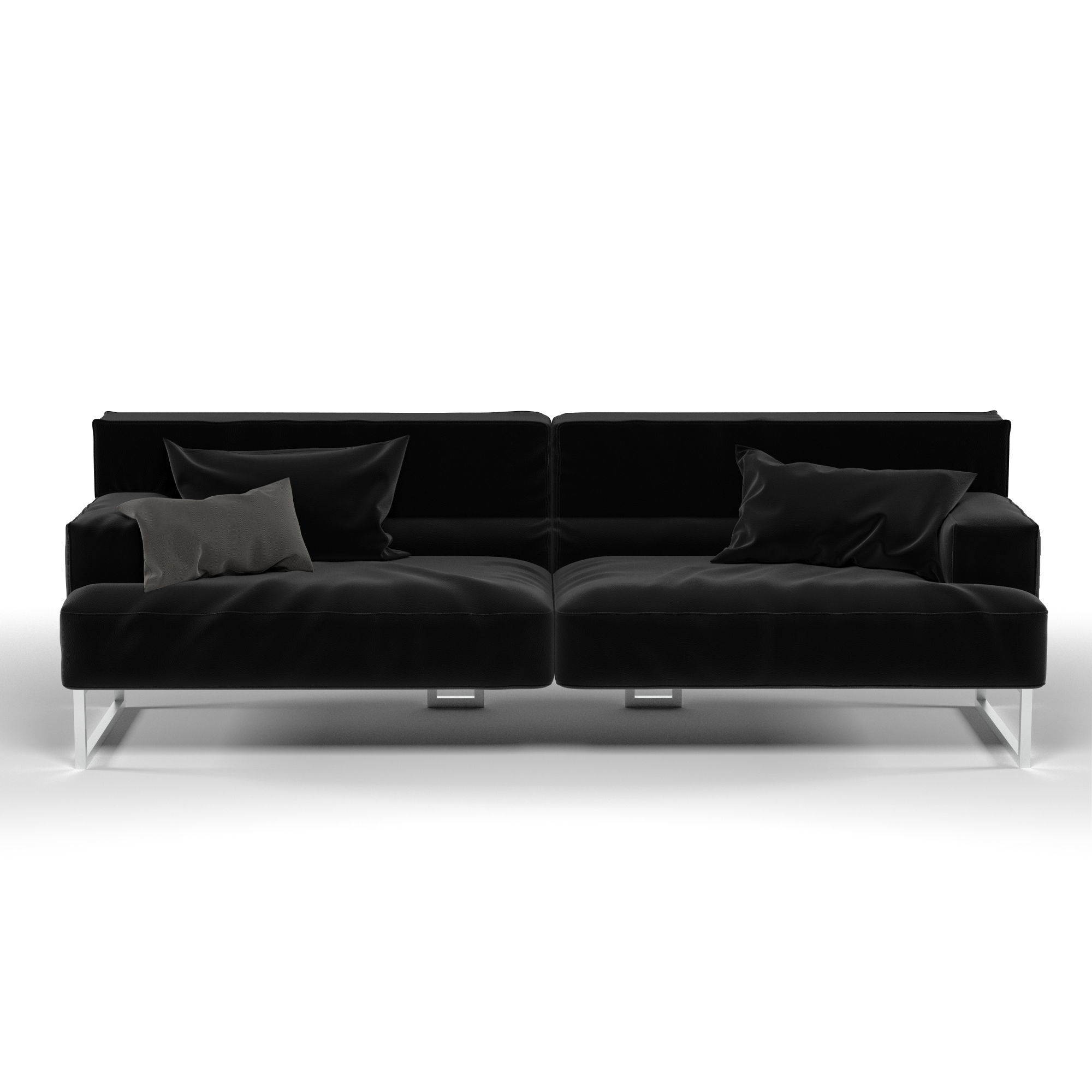 cloud sofa 3D model_5