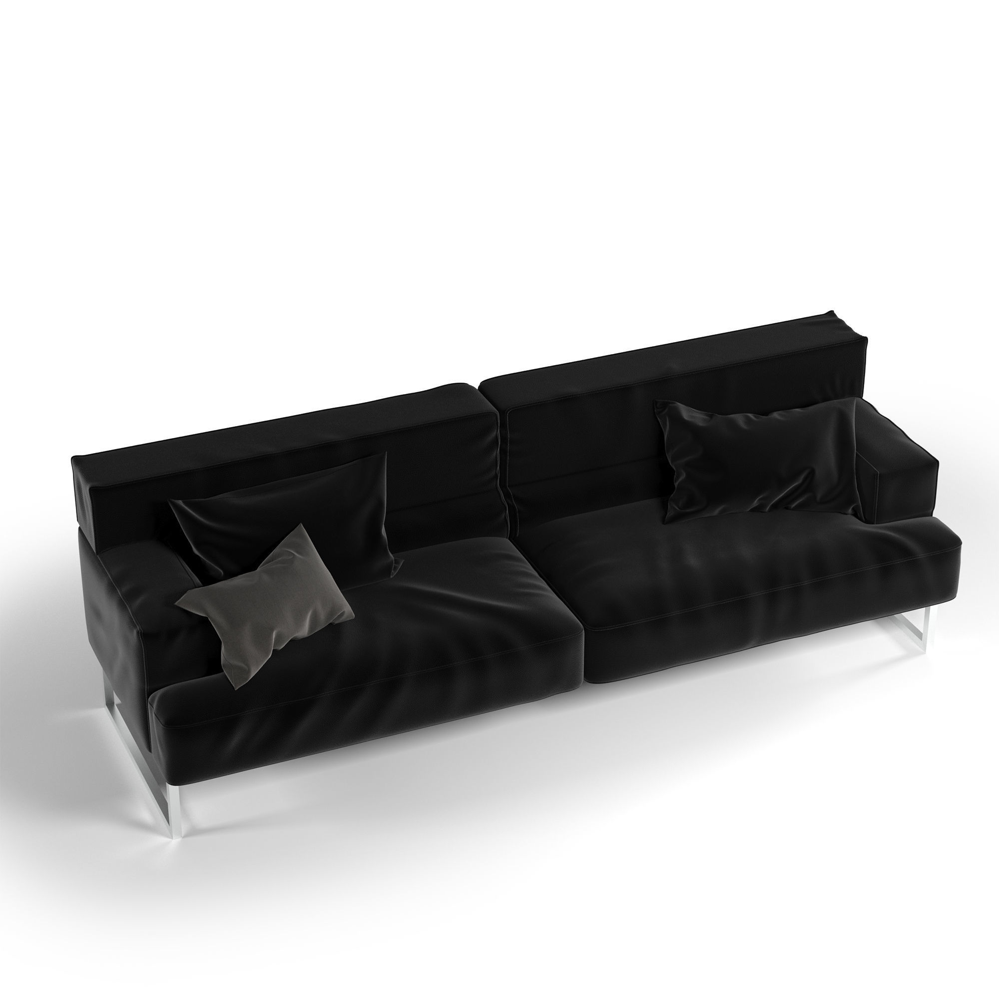 cloud sofa 3D model_4