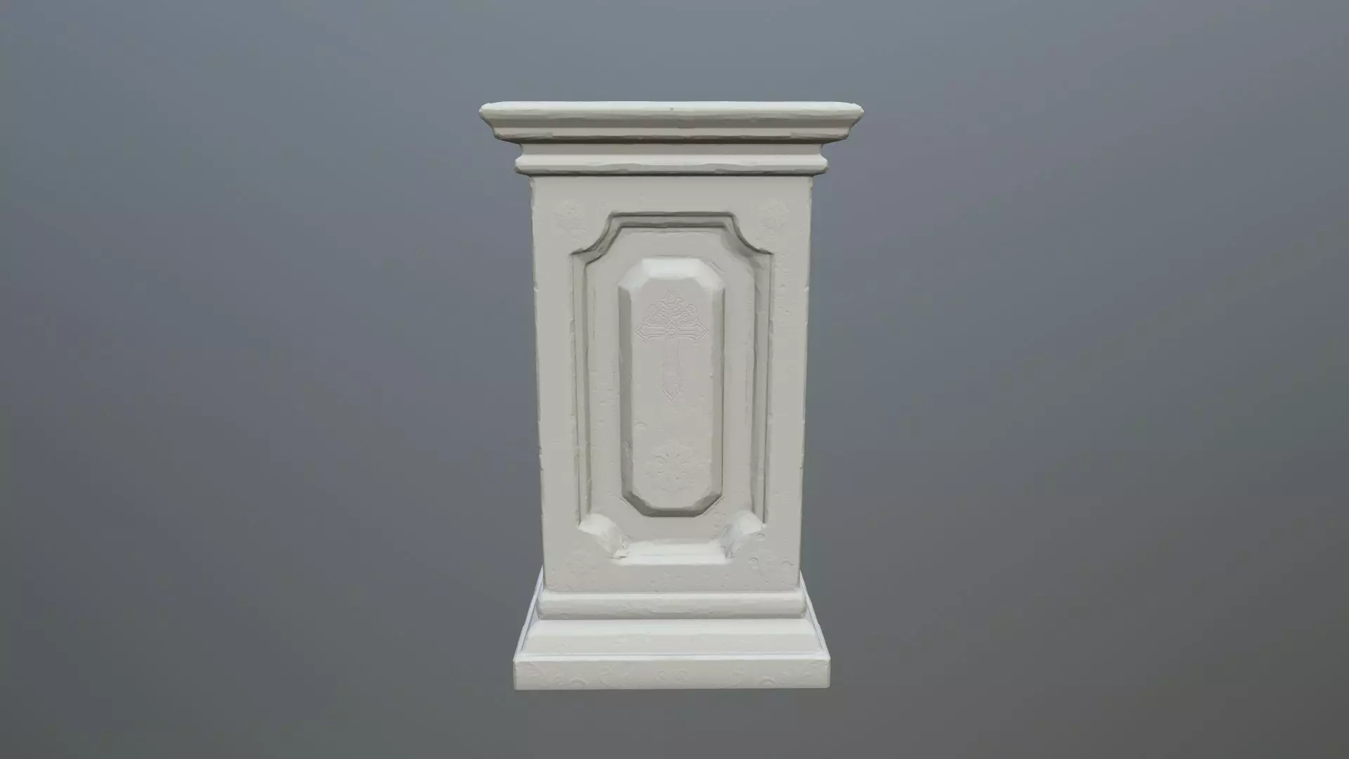 tombstone 6 column 3D print model