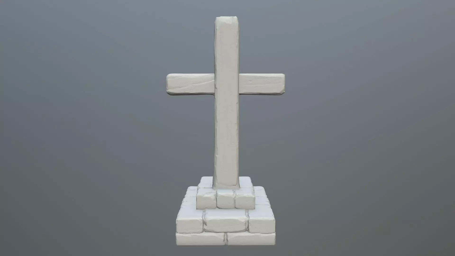 tombstone 5 cross 3D print model_0