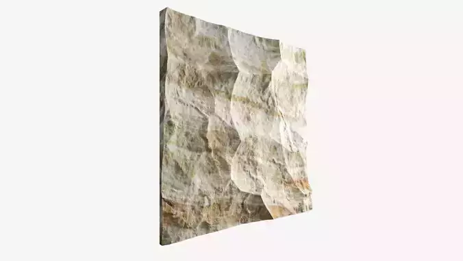 121-RockPanel sandstone wall art 3D model