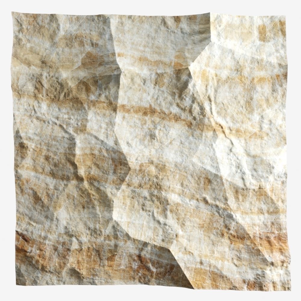 121-RockPanel sandstone wall art 3D model_1