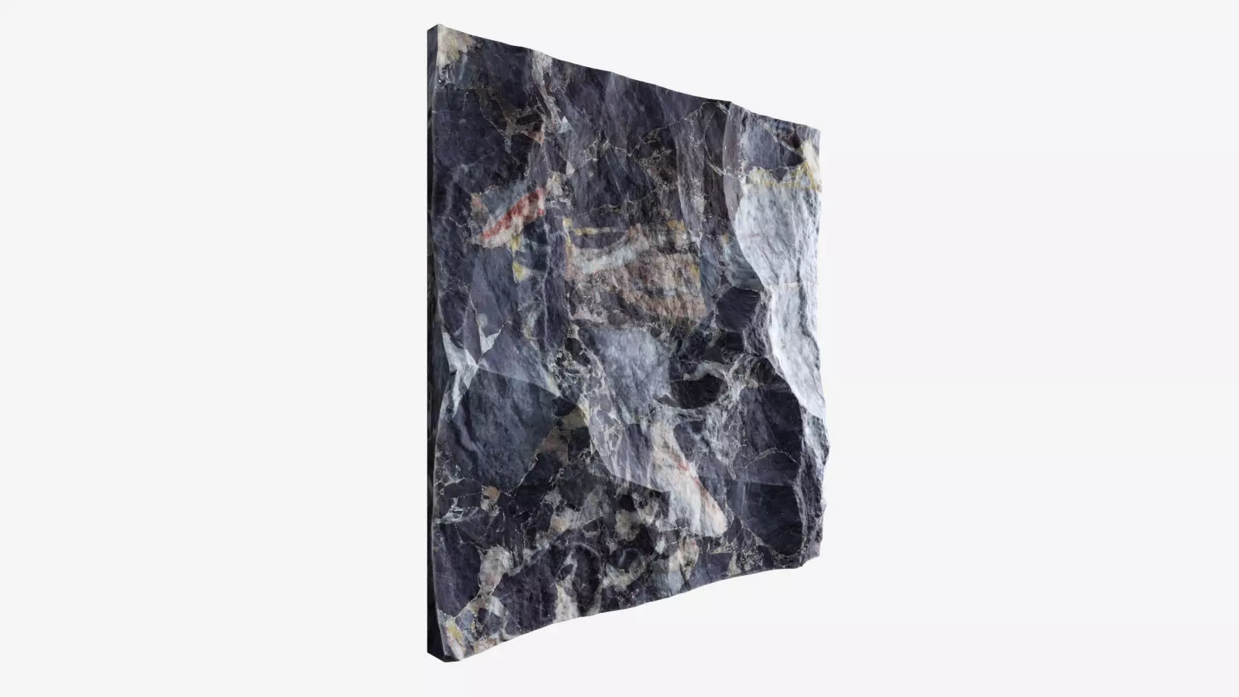127-RockPanel rock wall art 3D model