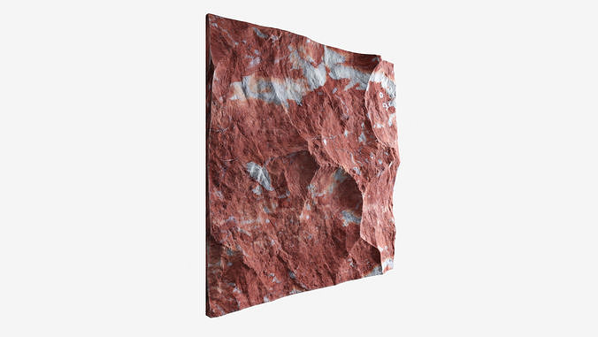 134-RockPanel rock texture 3D model