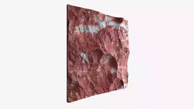 134-RockPanel rock texture 3D model