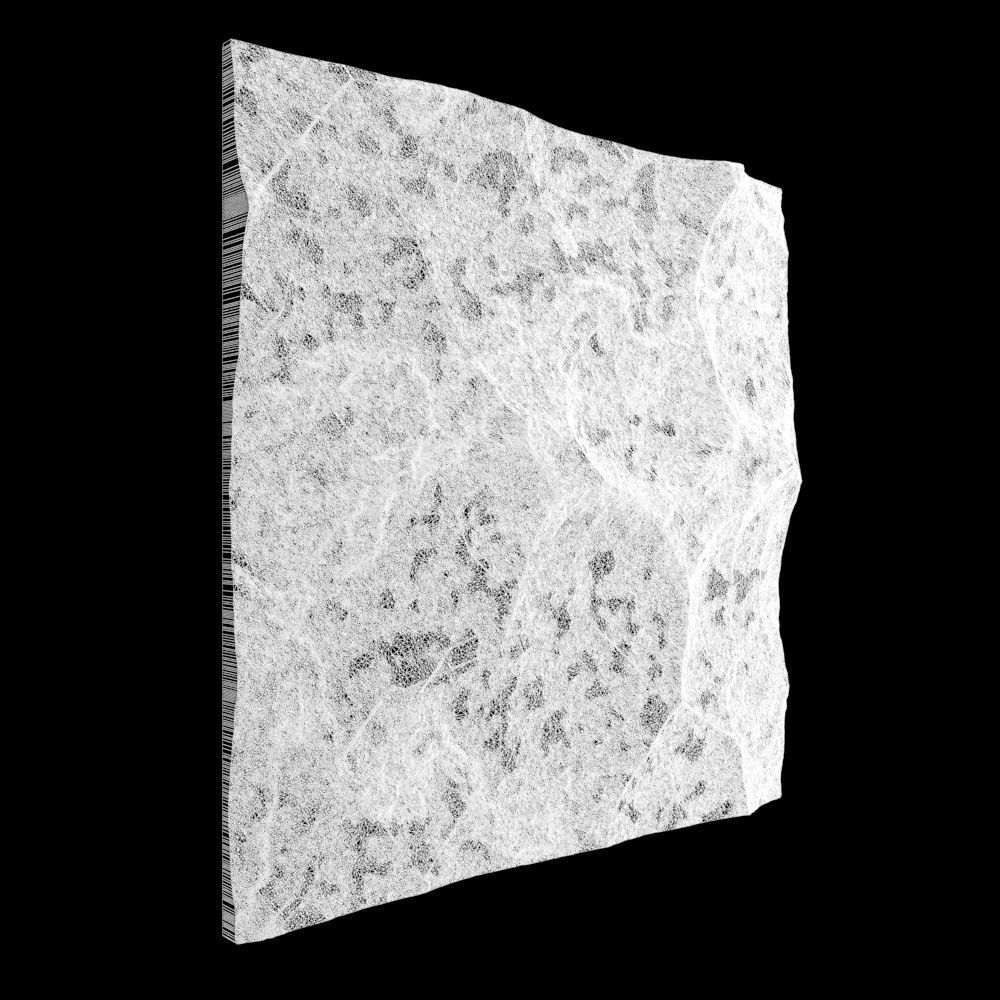 134-RockPanel rock texture 3D model_2