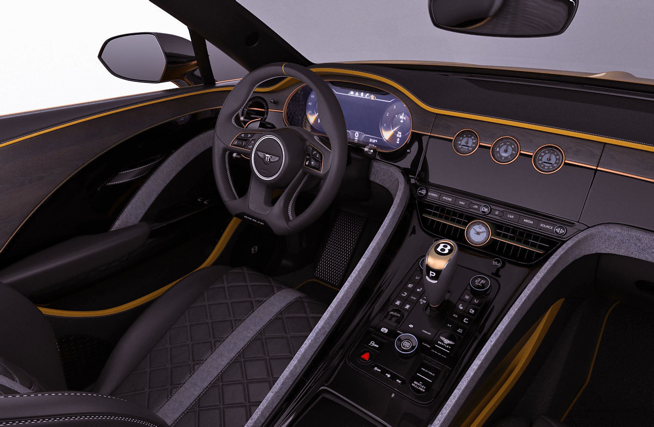 Bentley Mulliner Bacalar 2021 3D model_18