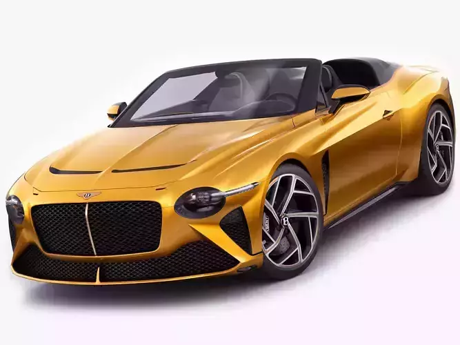Bentley Mulliner Bacalar 2021 3D model