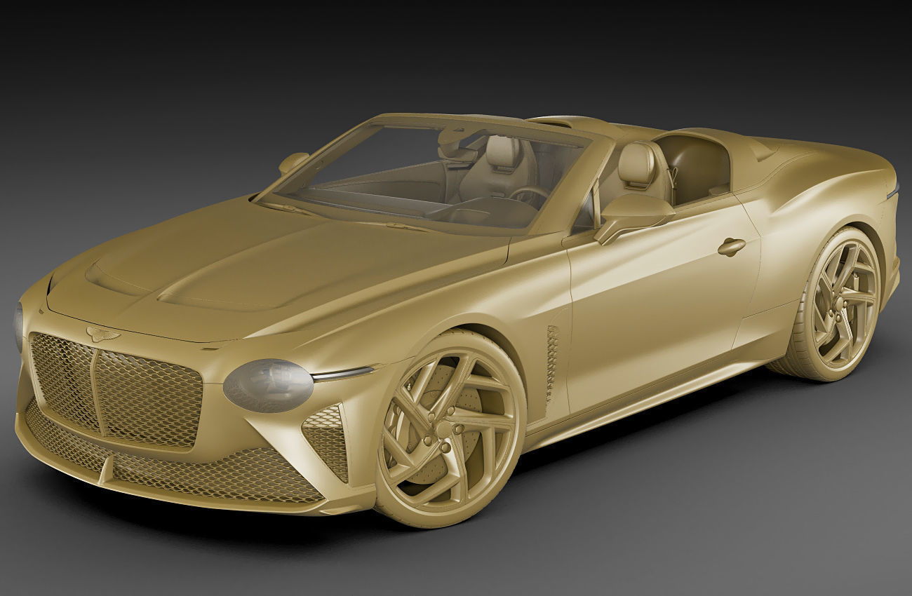 Bentley Mulliner Bacalar 2021 3D model_22