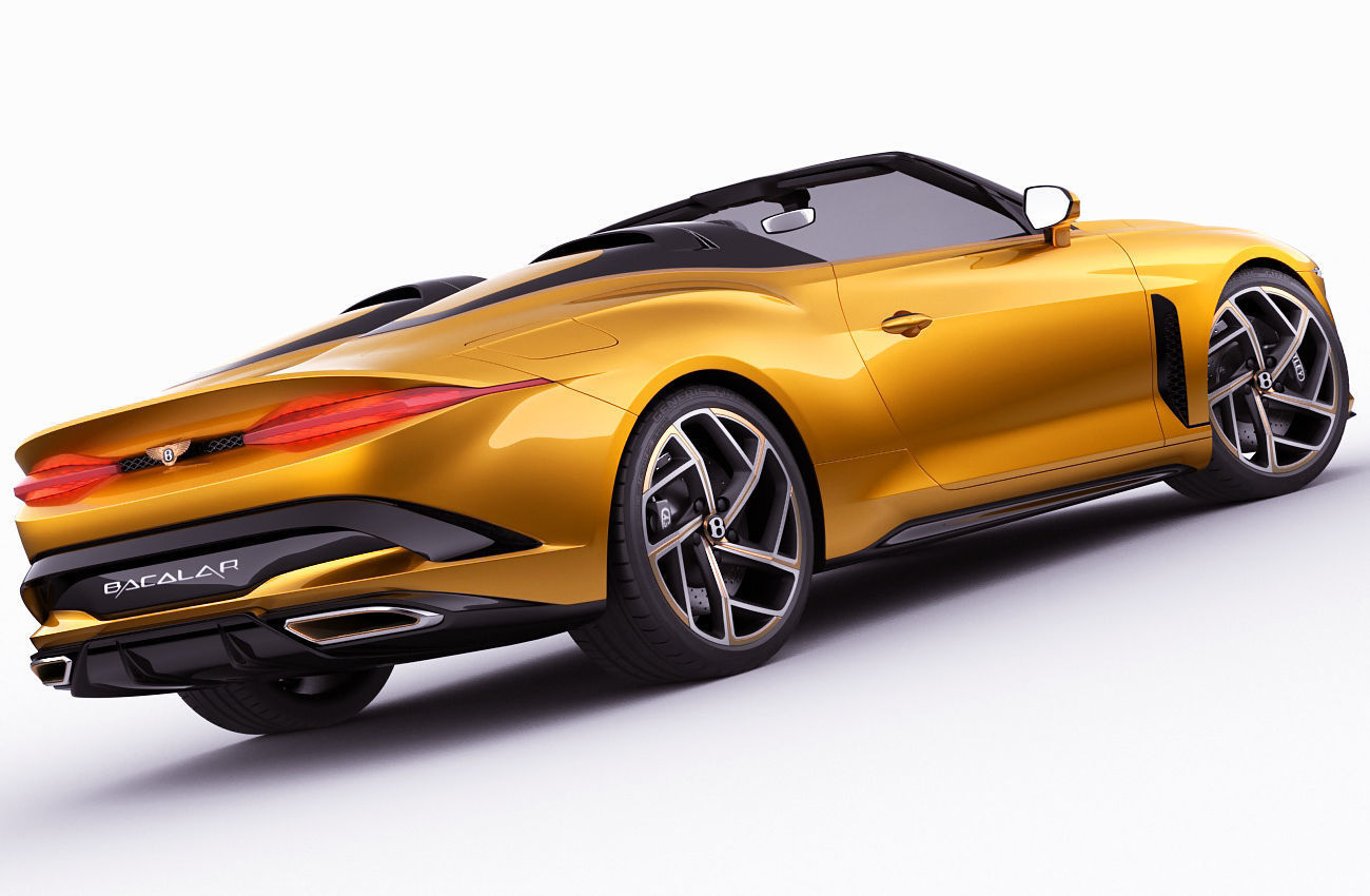 Bentley Mulliner Bacalar 2021 3D model_11